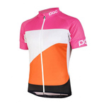 POC Bike SS Jersey Pink/White/Orange 52849-8425
