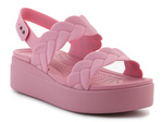 Crocs Brooklyn Woven Low Wedge 209977-6XX Rosette