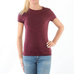 Levi's® Slim Crew Neck Tee "Merlot/Dove Dot Batwing"