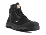 Palladium Pampa Detroit Zip 79500-008-M Black