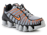NIKE Nike Shox TL AV3595-011 LT Smoke Grey/Bright Mandarin