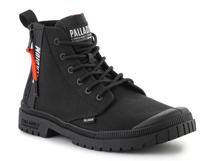 Trapery UNISEX PALLADIUM SP 20 UNIZIPPED BLACK 78883-008-M