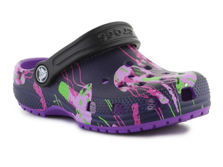 CROCS CLASSIC META SCAPE CLOG K NEON PURPLE/MULTI 208457-573