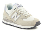 Sneakersy damskie New Balance WL574AA2 - beżowe