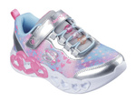 Skechers S-Lights Infinite Heart Lights-Heart Jewels 303261L-SMLT Silver/Multi